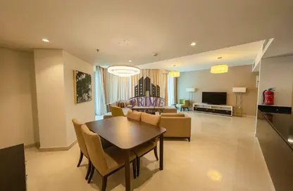 Apartment - 2 Bedrooms - 3 Bathrooms for rent in Burj DAMAC Marina - Marina District - Lusail