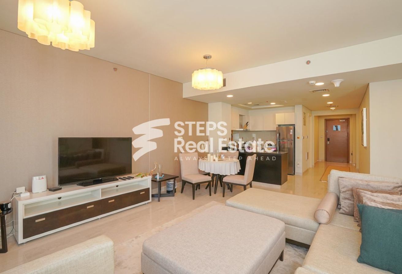 Ready 1 BHK Apartment for Sale in Lusail Marina - apartment in Burj DAMAC Marina