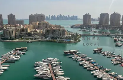 Apartment - 2 Bedrooms - 3 Bathrooms for rent in East Porto Drive - Porto Arabia - The Pearl Island - Doha