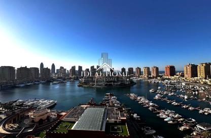 Apartment - 2 Bedrooms - 3 Bathrooms for rent in West Porto Drive - Porto Arabia - The Pearl Island - Doha