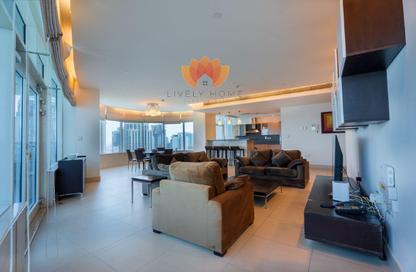 Apartment - 3 Bedrooms - 4 Bathrooms for rent in West Bay Tower - West Bay - West Bay - Doha