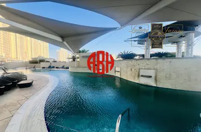 Apartment - 2 Bedrooms - 3 Bathrooms for rent in Viva East - Viva Bahriyah - The Pearl Island - Doha