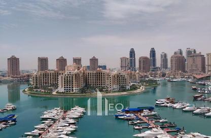 Apartment - 1 Bedroom - 2 Bathrooms for rent in East Porto Drive - Porto Arabia - The Pearl Island - Doha