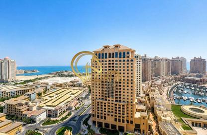 Apartment - 2 Bedrooms - 2 Bathrooms for rent in East Porto Drive - Porto Arabia - The Pearl Island - Doha