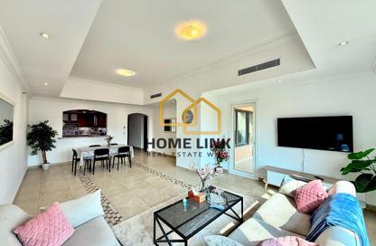 Apartment - 2 Bedrooms - 2 Bathrooms for rent in West Porto Drive - Porto Arabia - The Pearl Island - Doha