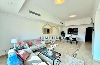 Apartment - 2 Bedrooms - 2 Bathrooms for rent in West Porto Drive - Porto Arabia - The Pearl Island - Doha Apartment - 2 Bedrooms - 2 Bathrooms for rent in West Porto Drive - Porto Arabia - The Pearl Island - Doha