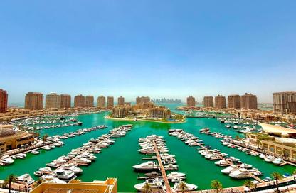 Apartment - 2 Bedrooms - 3 Bathrooms for sale in West Porto Drive - Porto Arabia - The Pearl Island - Doha Apartment - 2 Bedrooms - 3 Bathrooms for sale in West Porto Drive - Porto Arabia - The Pearl Island - Doha