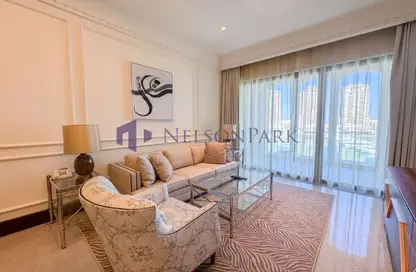 شقة - 3 غرف نوم - 5 حمامات للايجار في The St. Regis Marsa Arabia Island - Marsa Arabia - جزيرة اللؤلؤة - الدوحة