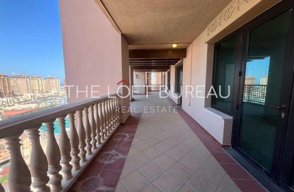 Apartment - 4 Bedrooms - 5 Bathrooms for rent in East Porto Drive - Porto Arabia - The Pearl Island - Doha