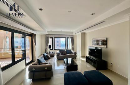 Apartment - 1 Bedroom - 2 Bathrooms for rent in East Porto Drive - Porto Arabia - The Pearl Island - Doha
