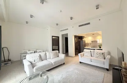 شقة - غرفة نوم - 2 حمامات للايجار في هيلتون الدوحة ذي بيرل ريزيدنسز - منطقة الأبراج - جزيرة اللؤلؤة - الدوحة