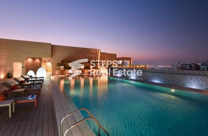 Apartment - 1 - 2 for rent in Le mirage downtown - Ras Abu Aboud - Doha