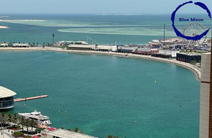 Apartment - 1 - 2 for rent in Lusail Marina Heights - Marina District - Lusail