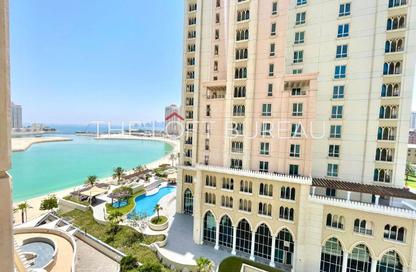 Apartment - 1 Bedroom - 2 Bathrooms for rent in Viva West - Viva Bahriyah - The Pearl Island - Doha