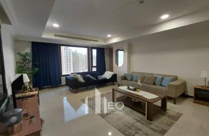 شقة - غرفة نوم - 2 حمامات للايجار في طريق بورتو الشرقي - بورتو أرابيا - جزيرة اللؤلؤة - الدوحة