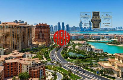 Apartment - 2 Bedrooms - 3 Bathrooms for rent in Viva West - Viva Bahriyah - The Pearl Island - Doha