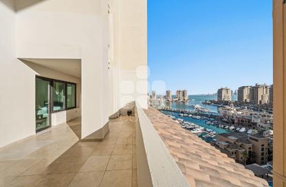 Apartment - 2 Bedrooms - 3 Bathrooms for rent in East Porto Drive - Porto Arabia - The Pearl Island - Doha