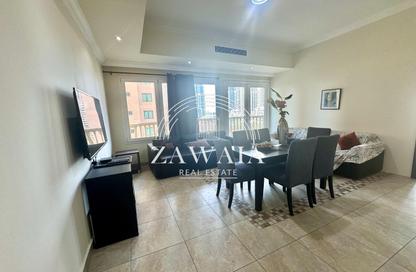 Apartment - 2 Bedrooms - 2 Bathrooms for rent in East Porto Drive - Porto Arabia - The Pearl Island - Doha