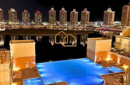 Apartment - Studio - 1 Bathroom for rent in Viva East - Viva Bahriyah - The Pearl Island - Doha