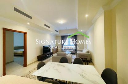 Apartment - 1 Bedroom - 2 Bathrooms for rent in Tower 29 - Porto Arabia - The Pearl Island - Doha