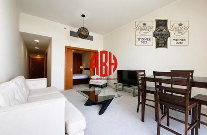Apartment - 1 Bedroom - 1 Bathroom for rent in Viva West - Viva Bahriyah - The Pearl Island - Doha