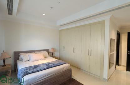 Apartment - 1 Bedroom - 2 Bathrooms for rent in West Porto Drive - Porto Arabia - The Pearl Island - Doha