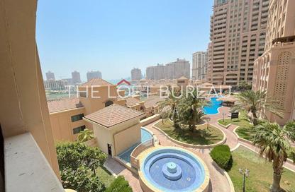 Apartment - 1 Bedroom - 2 Bathrooms for rent in East Porto Drive - Porto Arabia - The Pearl Island - Doha