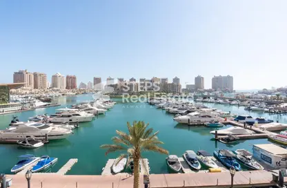 Apartment - 2 Bedrooms - 2 Bathrooms for rent in West Porto Drive - Porto Arabia - The Pearl Island - Doha