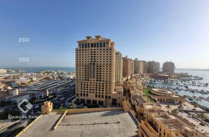 Apartment - 2 Bedrooms - 2 Bathrooms for rent in West Porto Drive - Porto Arabia - The Pearl Island - Doha