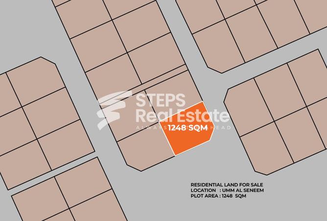 Prime Umm al Seneem |Corner Villa Plot | City View
