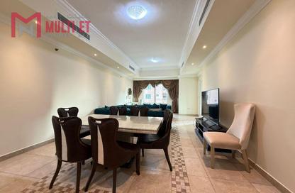 Apartment - 2 Bedrooms - 3 Bathrooms for rent in West Porto Drive - Porto Arabia - The Pearl Island - Doha