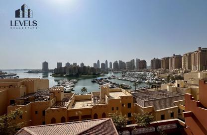 Apartment - Studio - 1 for rent in East Porto Drive - Porto Arabia - The Pearl Island - Doha