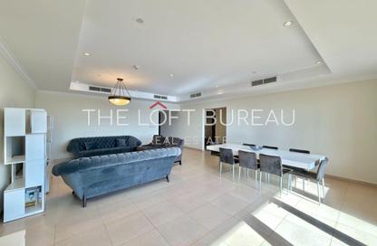 Apartment - 2 Bedrooms - 3 Bathrooms for rent in West Porto Drive - Porto Arabia - The Pearl Island - Doha