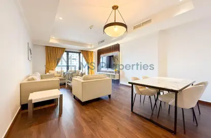 Apartment - 1 Bedroom - 2 Bathrooms for rent in West Porto Drive - Porto Arabia - The Pearl Island - Doha Apartment - 1 Bedroom - 2 Bathrooms for rent in West Porto Drive - Porto Arabia - The Pearl Island - Doha