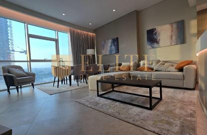 Apartment - 1 - 2 for rent in Lusail Marina Heights - Marina District - Lusail