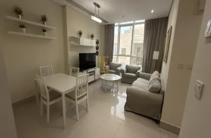 Apartment - 2 Bedrooms - 2 Bathrooms for rent in Lusail Marina Heights - Marina District - Lusail