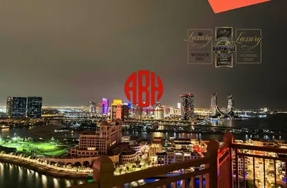 Apartment - 1 Bedroom - 1 Bathroom for rent in Abraj Bay - Abraj Quartiers - The Pearl Island - Doha