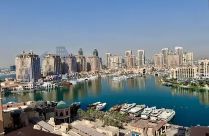 Apartment - 1 Bedroom - 1 Bathroom for rent in Jumanah Tower 29 - Porto Arabia - The Pearl Island - Doha