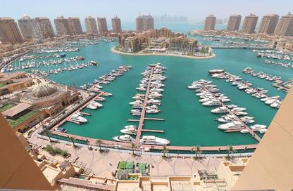Apartment - Studio - 1 Bathroom for rent in East Porto Drive - Porto Arabia - The Pearl Island - Doha