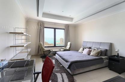 Apartment - Studio - 1 Bathroom for rent in East Porto Drive - Porto Arabia - The Pearl Island - Doha