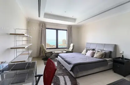 شقة - 1 حمام للايجار في طريق بورتو الشرقي - بورتو أرابيا - جزيرة اللؤلؤة - الدوحة