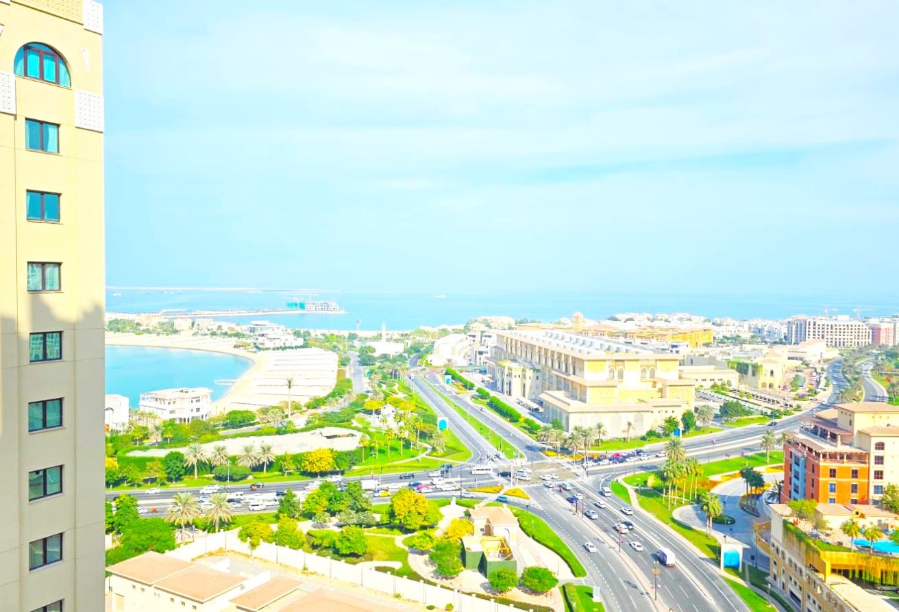 BILLS INCLUDED | SEMI FURNISHED 1 BHK | SEA VIEW - apartment in Porto Arabia