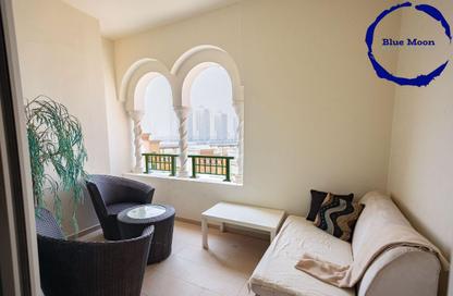 Apartment - 1 Bedroom - 2 Bathrooms for rent in Viva West - Viva Bahriyah - The Pearl Island - Doha