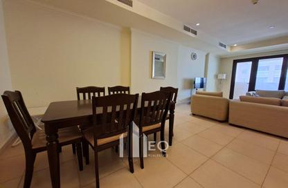 Apartment - 1 Bedroom - 2 Bathrooms for rent in East Porto Drive - Porto Arabia - The Pearl Island - Doha
