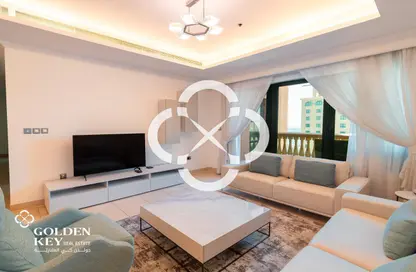 Apartment - 2 Bedrooms - 3 Bathrooms for rent in West Porto Drive - Porto Arabia - The Pearl Island - Doha