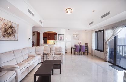 Apartment - 2 Bedrooms - 3 Bathrooms for sale in East Porto Drive - Porto Arabia - The Pearl Island - Doha Apartment - 2 Bedrooms - 3 Bathrooms for sale in East Porto Drive - Porto Arabia - The Pearl Island - Doha