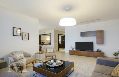 Apartment - 2 Bedrooms - 4 Bathrooms for rent in Le Mirage City Walk - Fereej Bin Mahmoud South - Fereej Bin Mahmoud - Doha