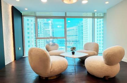 Office Space - 1 Bedroom - 3 Bathrooms for rent in Al Jazeera Tower - West Bay - West Bay - Doha