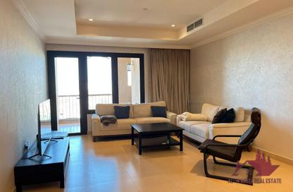 Apartment - 1 Bedroom - 2 Bathrooms for rent in East Porto Drive - Porto Arabia - The Pearl Island - Doha