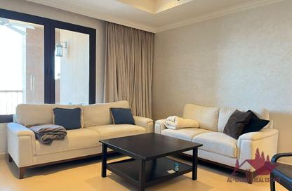 Apartment - 1 Bedroom - 2 Bathrooms for rent in East Porto Drive - Porto Arabia - The Pearl Island - Doha